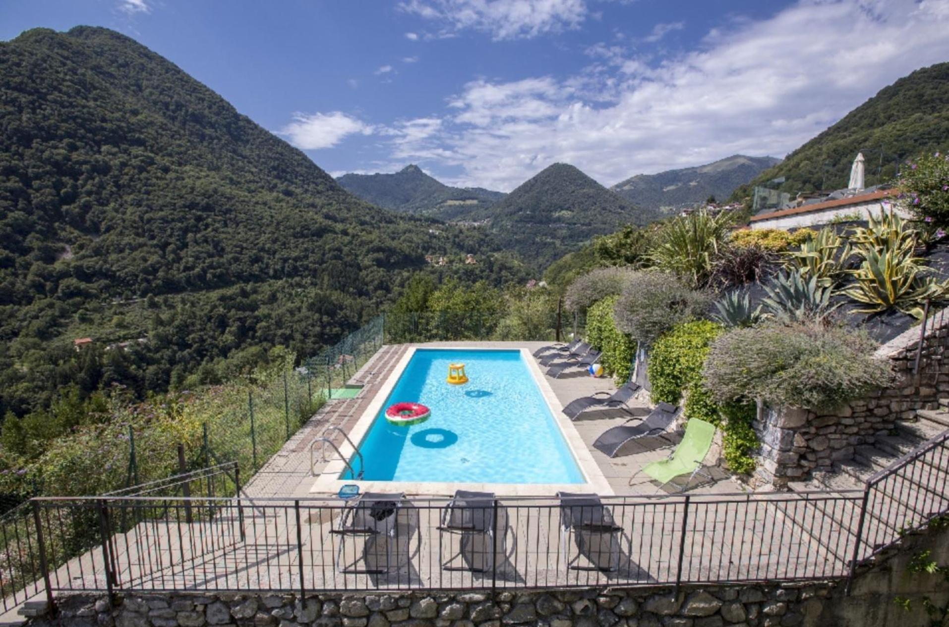Montagna Del Sole W/ Pool Apartment Muronico Bagian luar foto
